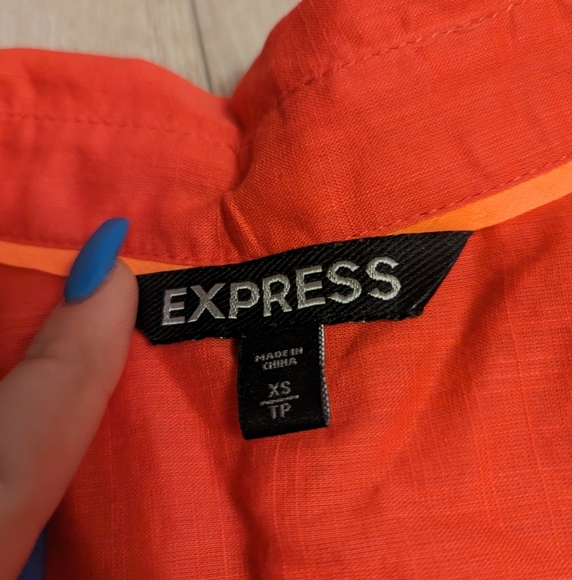 Express cotton button up - Picture 2 of 4